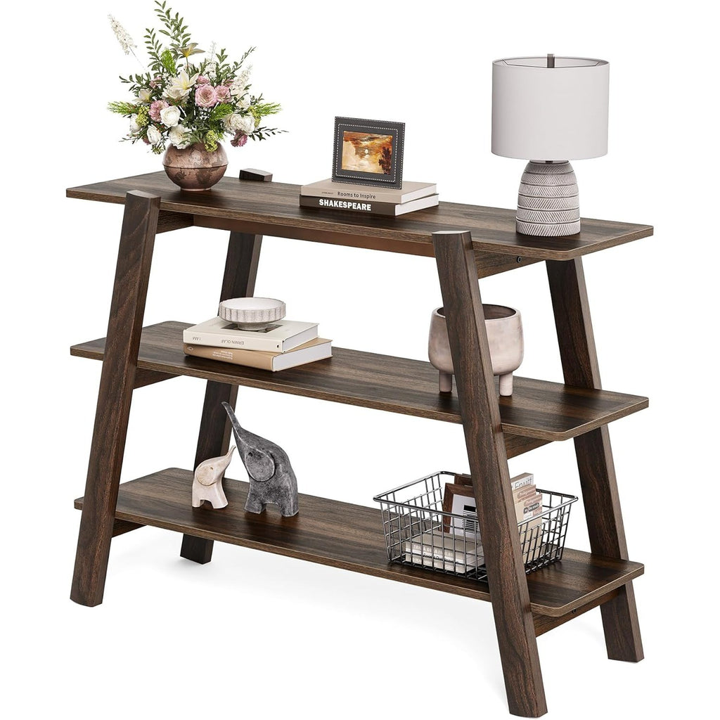 41.3" Entryway Table Console Tables, Farmhouse Wooden Behind The Couch, Foyar En