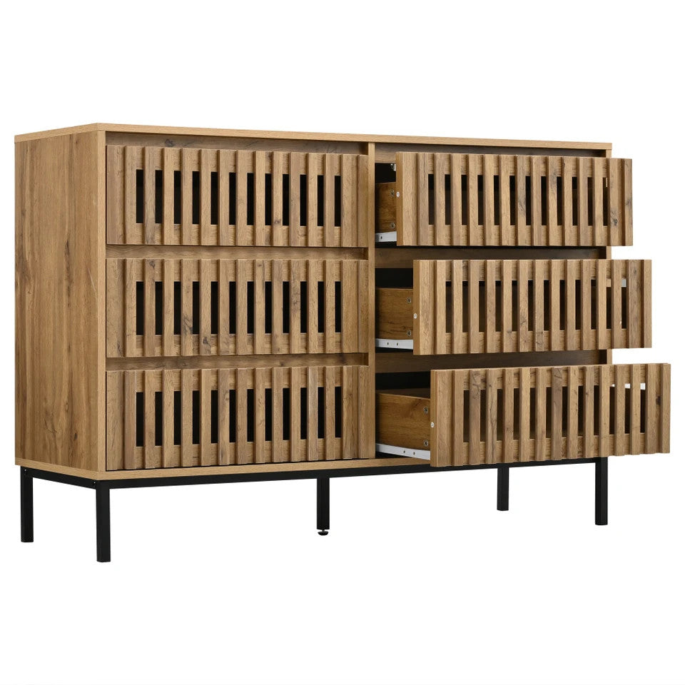 Estuary Sideboard ,Storage Cabinet,Kitchen Cupboard ,120 x 40 x 81 cm,Woo