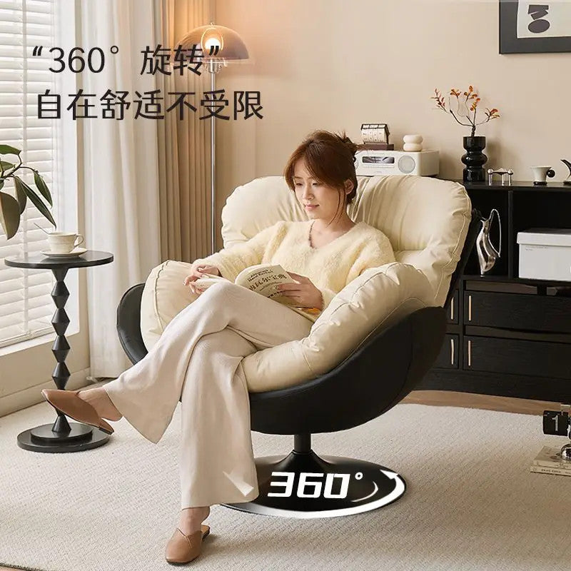 EstuarySingle Sofa Modern Minimalist Balcony Living Room Home Rotating Leisure C