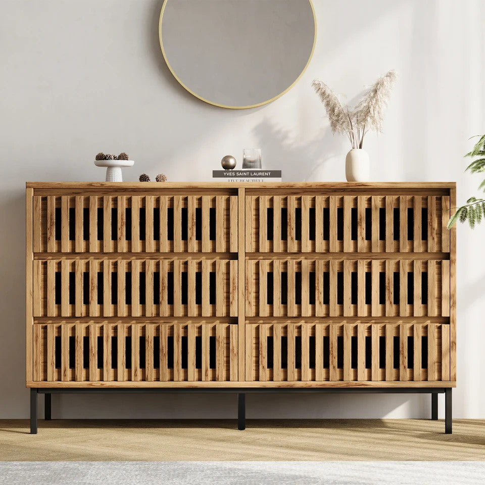 Estuary Sideboard ,Storage Cabinet,Kitchen Cupboard ,120 x 40 x 81 cm,Woo